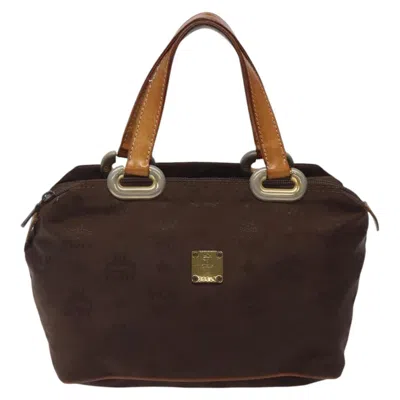 Pre-owned Mcm Visetos Nylon Handbag ()