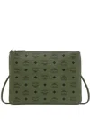 Mcm Crossbody Pouch In Visetos Original