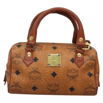 Pre-owned Mcm Visetos Pvc Handbag () In Multi