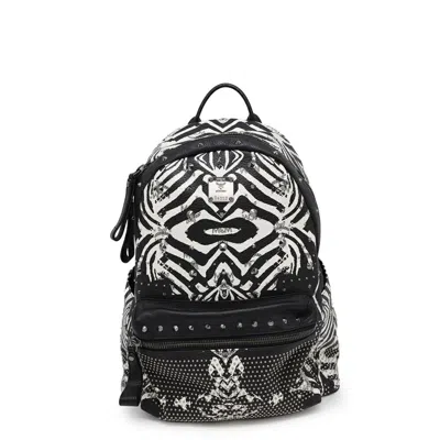 Pre-owned Mcm Visetos Pvc Leather Backpack ()