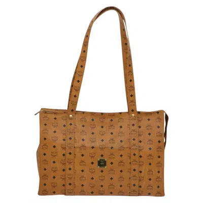Pre-owned Mcm Visetos Pvc Tote Bag () In Multi