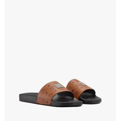 Mcm Visetos Slides In Brown