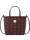 Mcm Toni Double-handle Shoulder Bag In Red