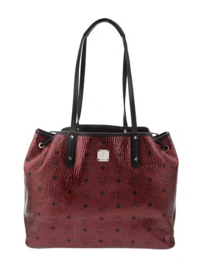 Pre-owned Mcm Visetos Tote