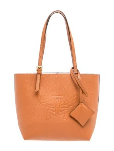 Pre-owned Mcm Visetos Tote W/ Tags In Pink
