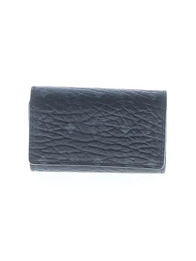 Pre-owned Mcm Wallet In Black