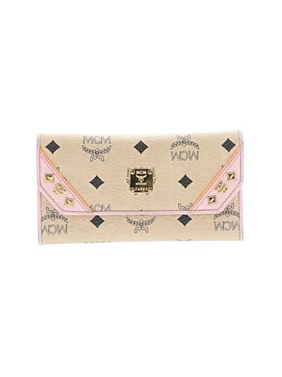 Pre-owned Mcm Wallet In Brown