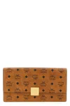 Mcm Aren Wallet On Chain In Brown