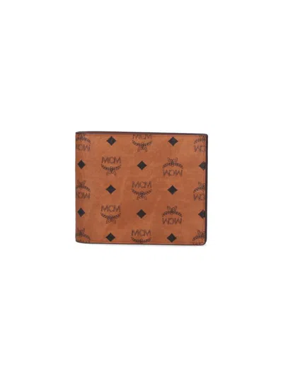 Mcm Wallets In Brown