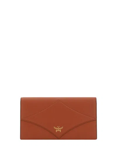 Mcm Wallets In Brown