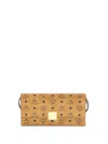 Mcm Canvas Aren Wallet In Yellow