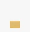 Mcm Wallets Yellow In Yellow