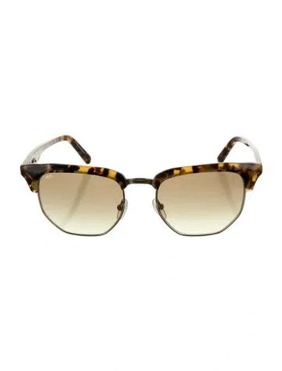 Pre-owned Mcm Wayfarer Gradient Sunglasses In Brown