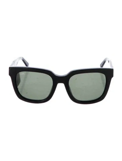 Pre-owned Mcm Wayfarer Tinted Sunglasses In Black