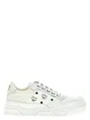 Mcm Skyward Low-top Sneakers In Visetos In White