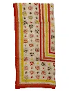 Mcm Silk-blend Scarf In Red