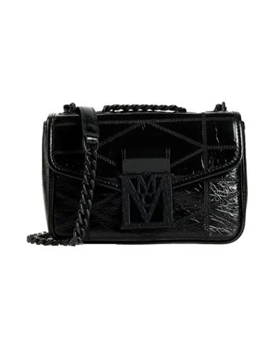 Mcm Woman Cross-body Bag Black Size - Leather