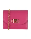 Mcm Woman Crossbody Wallet Magenta Size - Leather