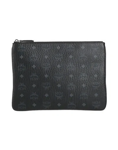 Mcm Woman Handbag Black Size - Leather