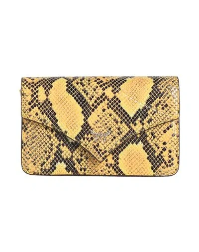 Mcm Woman Handbag Marigold Size - Leather In Yellow