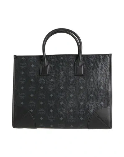 Mcm Woman Handbag Midnight Blue Size - Textile Fibers