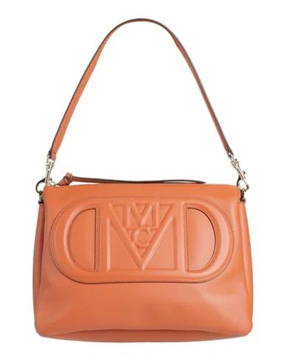 Mcm Woman Handbag Tan Size - Leather In Brown