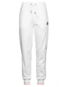Mcm Woman Pants White Size L Cotton, Polyester, Polyamide, Elastane