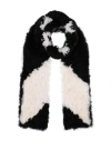 Mcm Man Scarf Black Size - Lambskin In Black