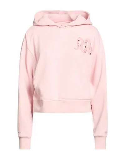 Mcm Woman Sweatshirt Pink Size Xs Polyester, Cotton, Polyamide