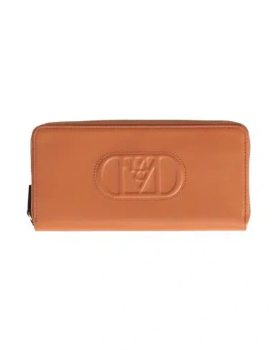 Mcm Woman Wallet Tan Size - Leather In Brown