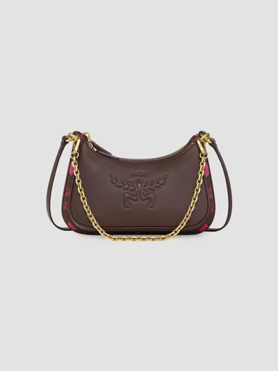 Mcm Women's Aren Maxi Laurel Monogarm Hobo Bag