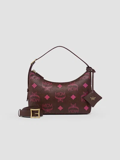 Mcm Women's Aren Small Hobo Bag In Brown