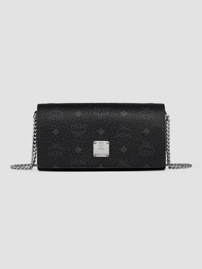 Mcm Women's Aren Vi Mini Crossbody Bag In Black