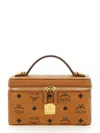 Mcm Women Printed Canvas Rockstar Vanity Case Handbag