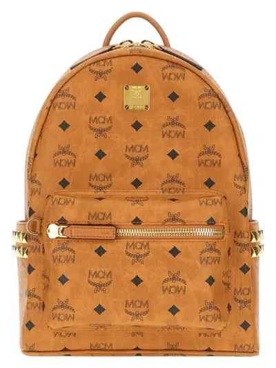 Mcm Women's Canvas Small Stark Backpack