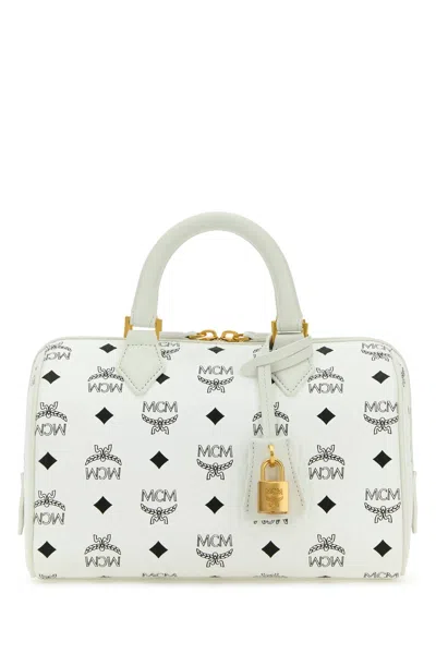 Mcm Women Ella Vi Boston Sml Co In Multicolor