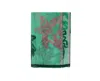 Mcm Women's Green Allover Logo Print Silk Wool Large Scarf Shawl In Green