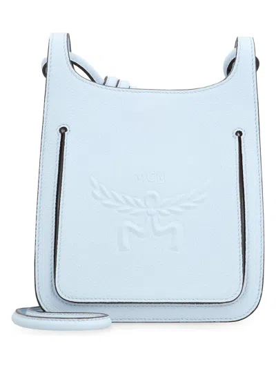 MCM WOMEN'S HIMMEL MINI LEATHER HOBO BAG