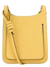 Mcm Yellow Leather Mini Himmel Hobo Crossbody Bag
