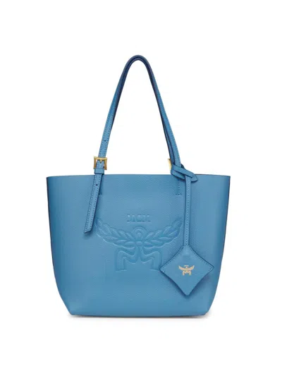 Mcm Women's Mini Himmel Leather Top Handle Bag