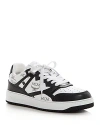 Mcm Neo Terrain Lo Sneakers In Visetos In Black/white