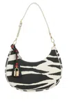Mcm Women Printed Canvas Mini Aren Shoulder Bag In Multicolor