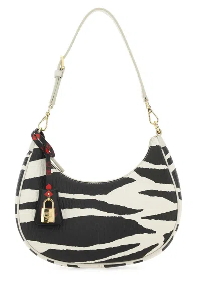 Mcm Women Printed Canvas Mini Aren Shoulder Bag In Multicolor