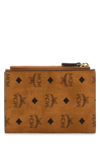 Mcm Women Printed Canvas Wallet