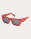 Mcm 53mm Navigator Sunglasses In Red