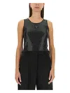 Mcm Women's Tank Top In Black