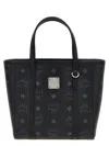 Mcm Toni Top-zip Shopper In Visetos