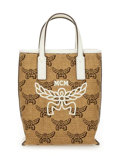 Mcm Women Tote Bag With Embroidery