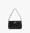 Mcm Worldwide Women's Mode Travia Shoulder Bag In Lamb Nappa Leather Black In Multi