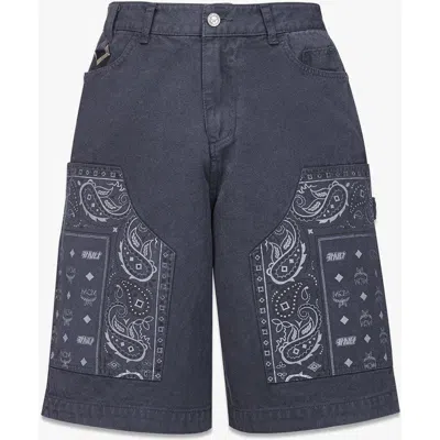 MCM MCM X KASINA BANDANA MONOGRAM SHORTS
